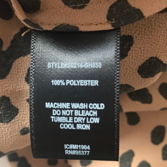 Sanctuary cheetah print skirt size large - Picture 4 of 4